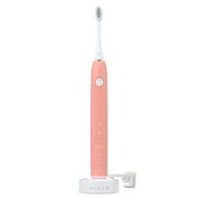Gleem Rechargeable Electric Toothbrush, Soft, Coral, 1 Ct