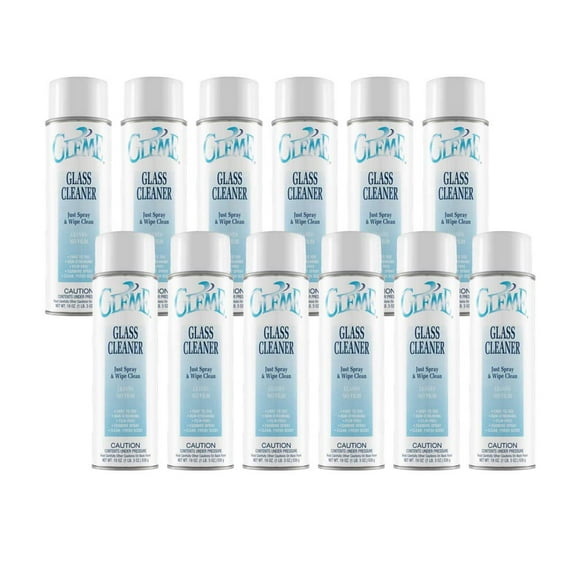 Gleme Glass Cleaner; 19 Oz. Net Wt,12 Count