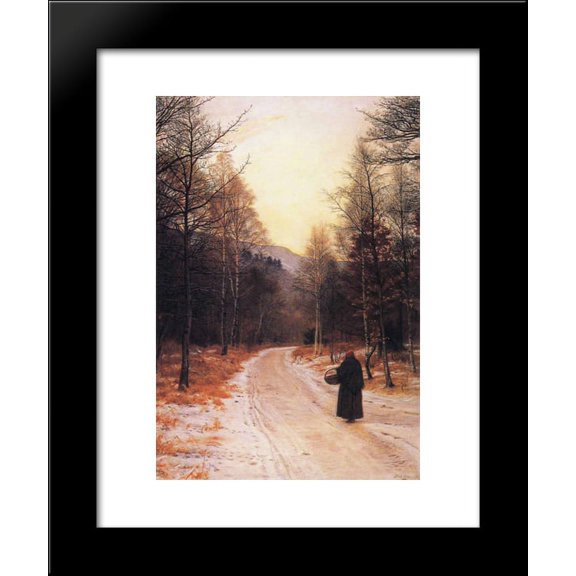 Glen Birnam 20x24 Framed Art Print by Millais, John Everett