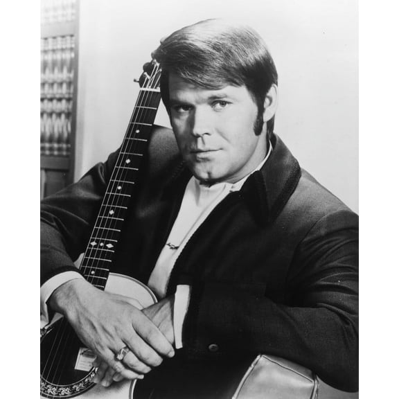 Glen Campbell 60's Pose With Guitar 24x36 Classic Hollywood Poster