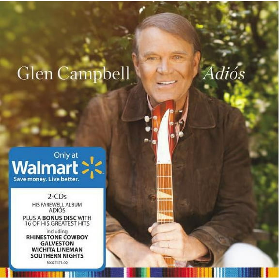 Glen Campbell - Adios (Walmart) - Music & Performance - CD [Exclusive]