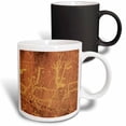 thumbnail image 1 of 3drose, Glen Canyon National Recreation Area, Utah, Usa, Petroglyphs., 11oz Magic Transforming Mug, 1 of 7