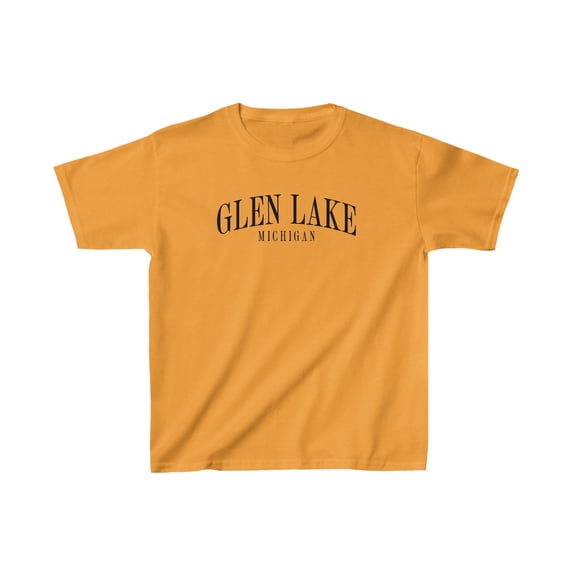 Glen Lake Michigan Kids Shirt Gifts Youth Tee Tshirt
