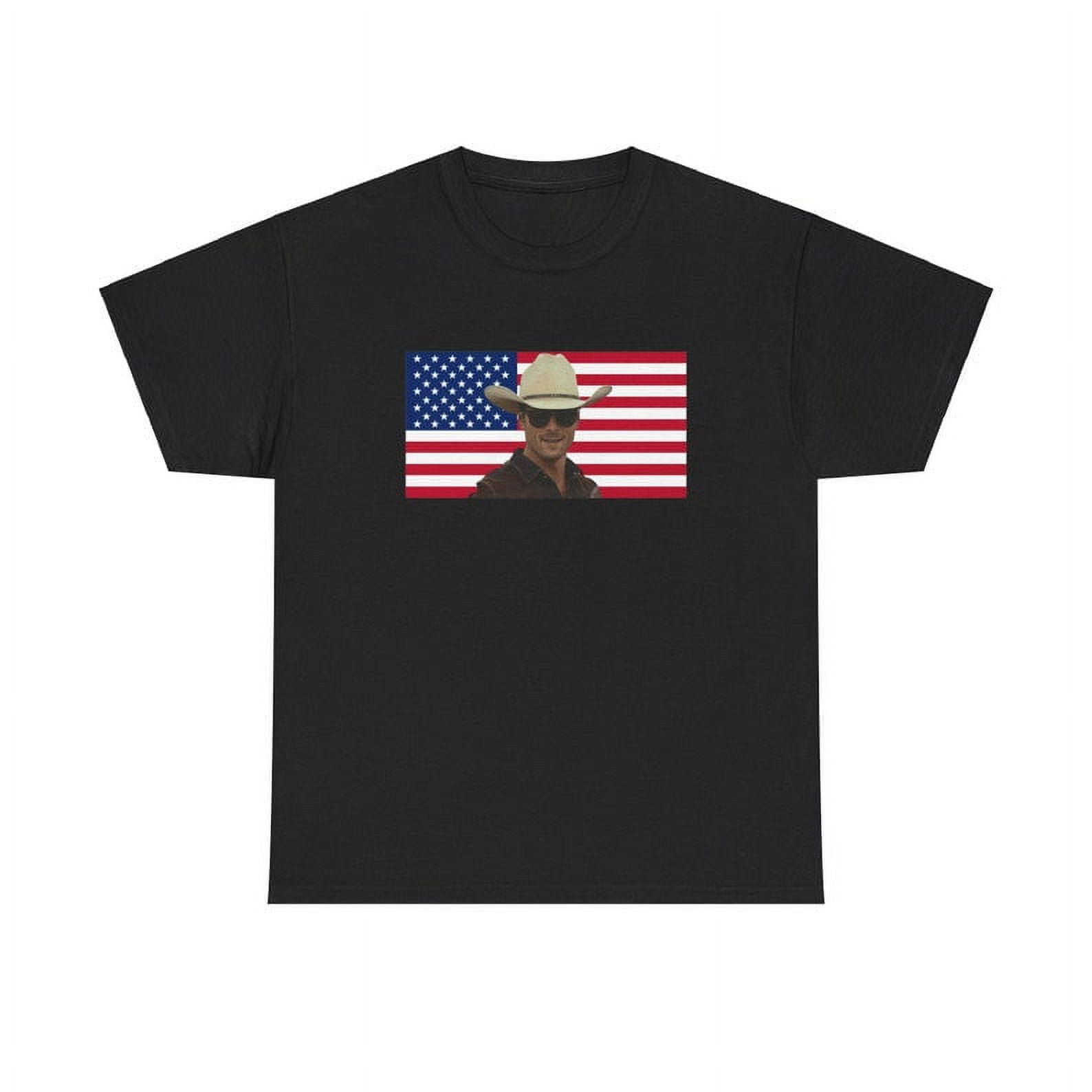 Glen Powell as Tyler Owens Twister 2024 USA flag Unisex TShirt