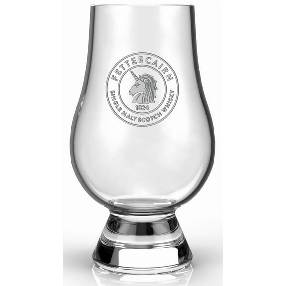 Glencairn Fettercairn Logo Single Malt Scotch Whisky Tasting Glass