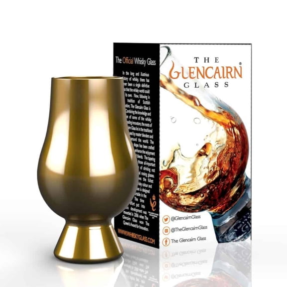 Glencairn Gold Whisky Glass in Gift Carton