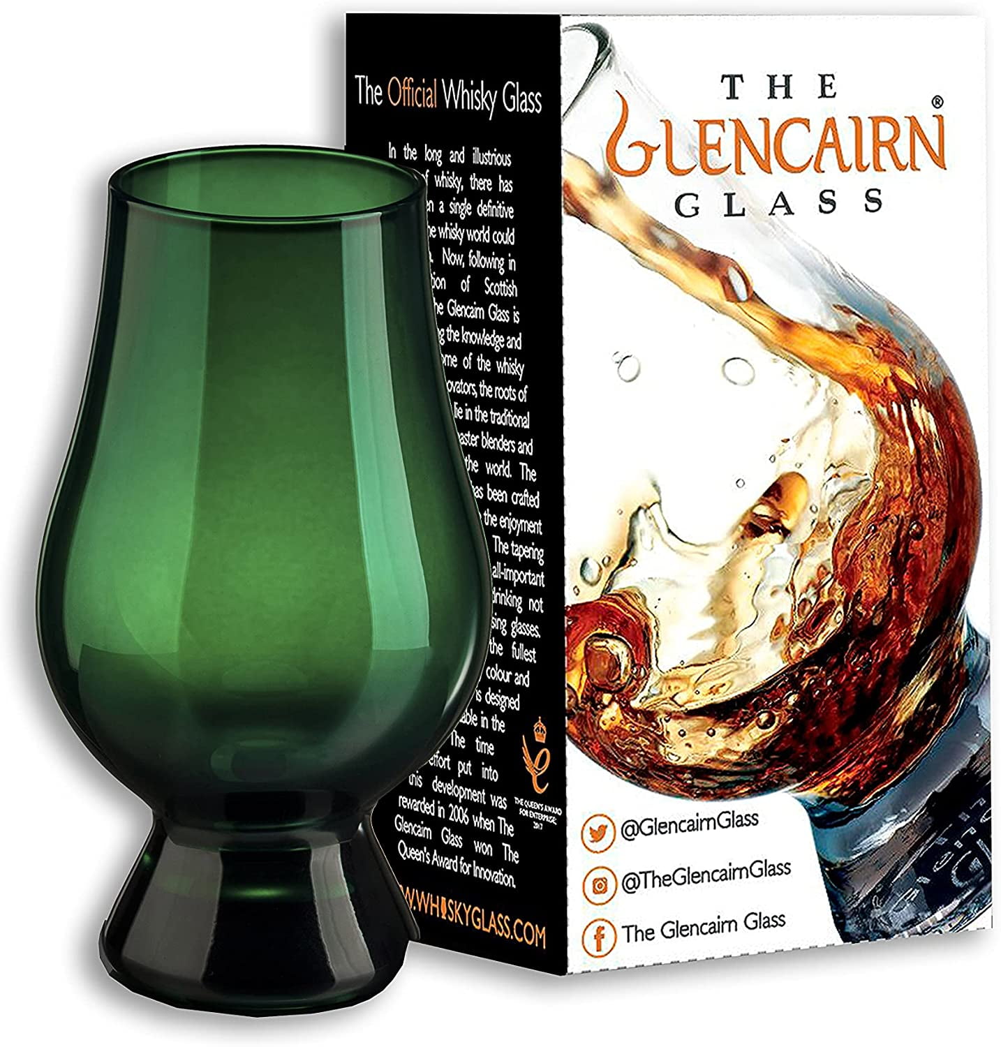 The Explorer Gift Box + Glencairn Crystal Whisky Glasses