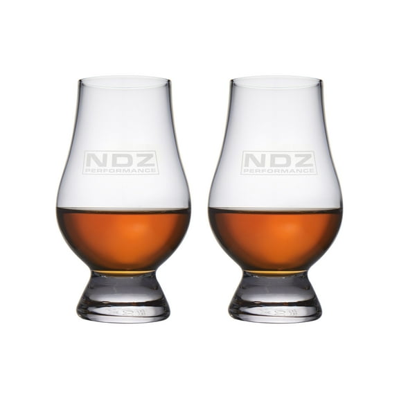 Glencairn Whiskey Glass 2 Pack Engraved Logo by NDZ Performance
