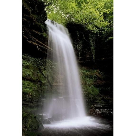 Glencar Waterfall County Leitrim Ireland - Waterfall Poster Print by Richard Cummins, 12 x 18