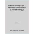 thumbnail image 1 of Pre-Owned Glencoe Biology-Unit 7 Resources-Invertebrates (Glencoe Biology) (Paperback) 0078746116 9780078746116, 1 of 1