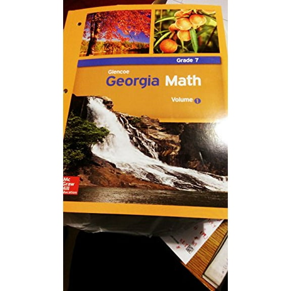 Pre-Owned Glencoe Georgia Math, Grade 7, Volume 1 (Paperback)