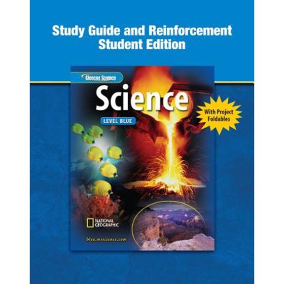 Pre-Owned Glencoe iScience: Level Blue, Grade 8, Reinforcement and Study Guide, Student Edition (INTEGRATED SCIENCE)