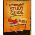 thumbnail image 1 of Glencoe Math Accelerated 2017, Interactive Study Guide, 1 of 1
