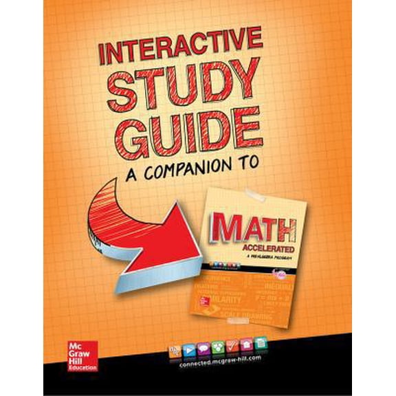 Glencoe Math Accelerated 2017, Interactive Study Guide, (Paperback)