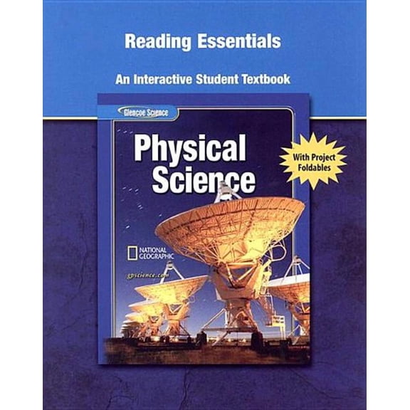 Glencoe Physical Iscience, Grade 8, Reading Essentials, Student Edition, (Paperback)