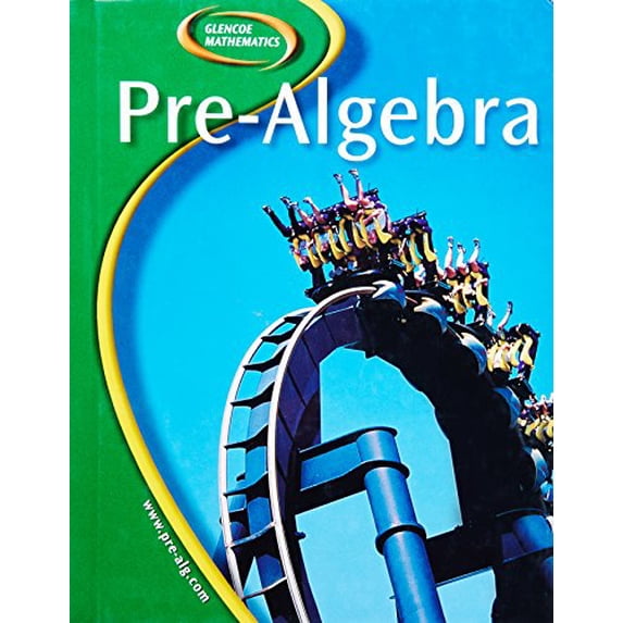 Pre-Owned Glencoe Pre-Algebra Hardcover