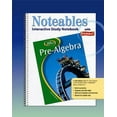 thumbnail image 1 of Glencoe Pre-Algebra, Noteables: Interactive Study Notebook with Foldables (MERRILL PRE-ALGEBRA), 1 of 1
