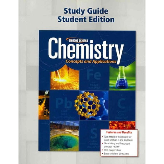 Pre-Owned Glencoe Science Chemistry: Concepts & Applications, Study Guide, Student Edition, (Paperback)