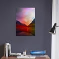 thumbnail image 1 of Glencoe Sunset | Signed Fine Art Acrylic Aluminium Wood Prints By Scottish Artist Hunter, 1 of 18