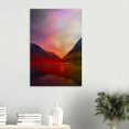 thumbnail image 1 of Glencoe Sunset | Signed Fine Art Acrylic Aluminium Wood Prints By Scottish Artist Hunter, 1 of 18