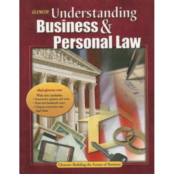 Pre-Owned Understanding Business and Personal Law, Student Edition (BROWN: UNDER BUS & PERS LAW) (Hardcover) 0078618789 9780078618789