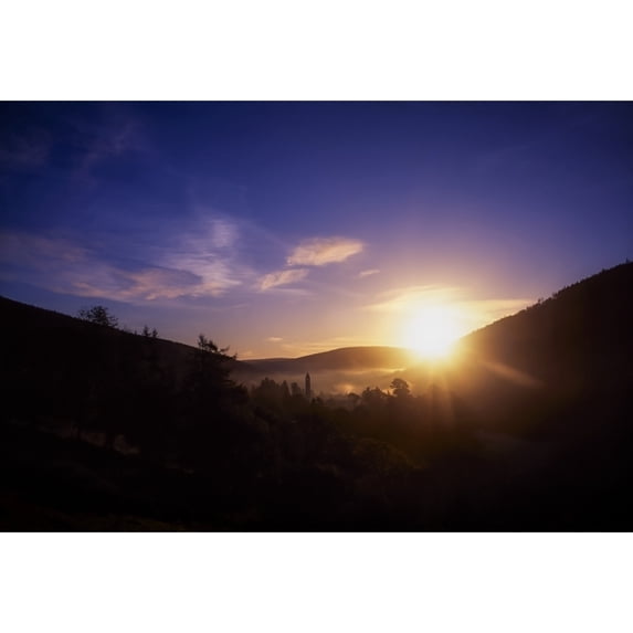 Glendalough, County Wicklow, Ireland by The Irish Image Collection / Design Pics (18 x 12)