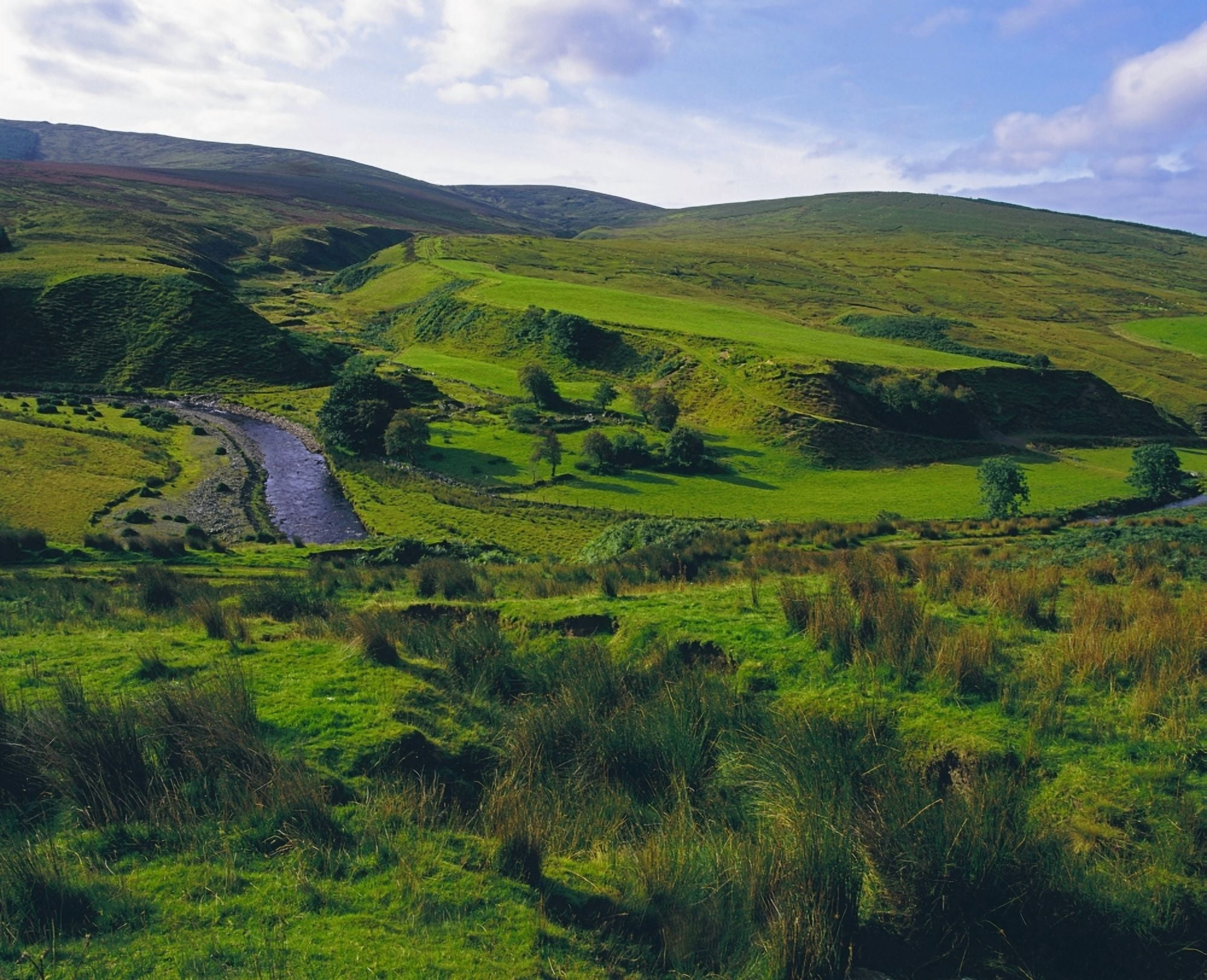 Glenelly Valley Sperrin Mountains Co Tyrone Ireland Canvas Art - The Irish Image Collection Design Pics (17 x 13)