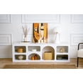 thumbnail image 1 of Ferlis 62,9" White Console, 1 of 9