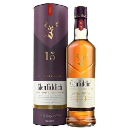 Glenfiddich 15 Year Old Solera Reserve Single Malt Scotch Whisky 750 ml