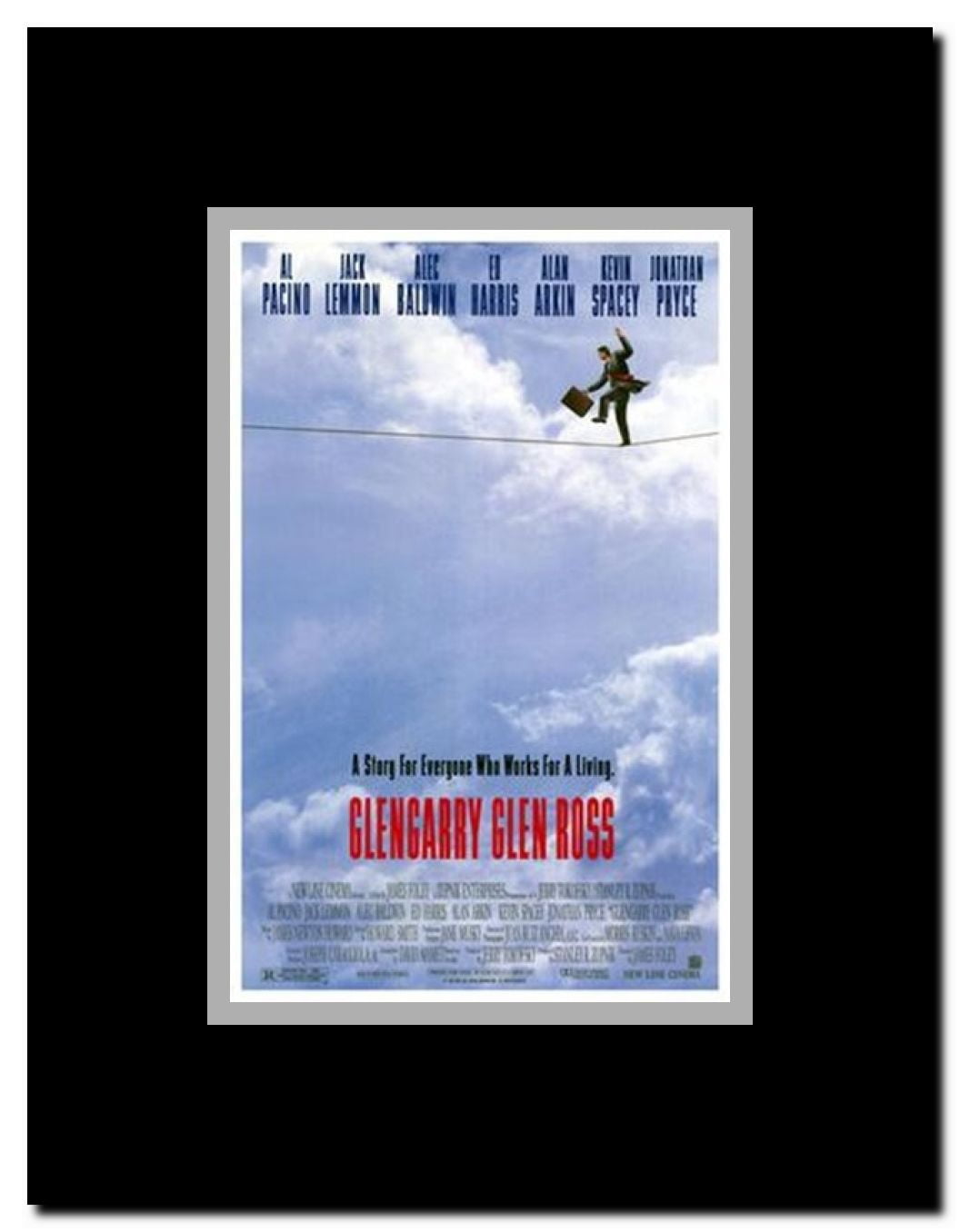 Glengarry Glen Ross Framed Movie Poster