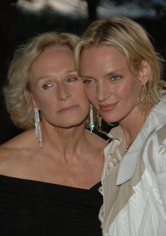 Glenn Close Uma Thurman At Arrivals For Central Park Zoo Wildlife