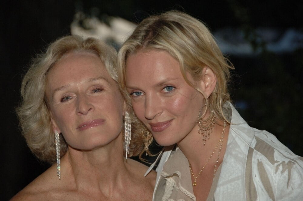 Glenn Close Uma Thurman At Arrivals For Central Park Zoo Wildlife