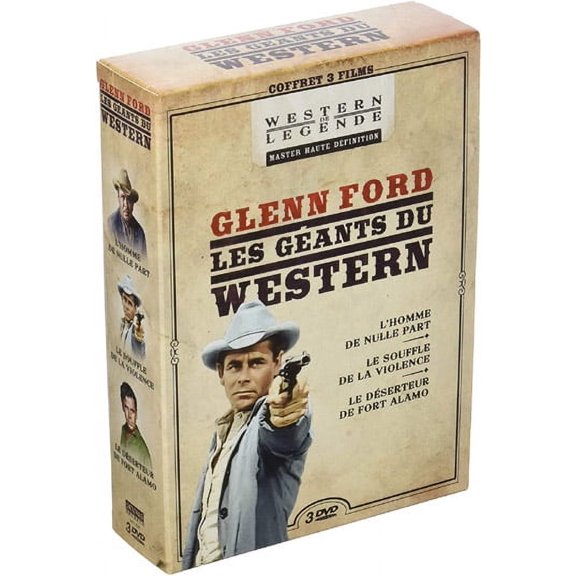 Glenn Ford Collection: Jubal / The Violent Men / The Man from the Alamo [ NON-USA FORMAT, PAL, Reg.2 Import - France ]
