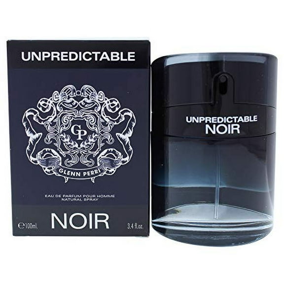 Glenn Perri Unpredictable Noir Pour Homme Eau De Parfum 3.4 Oz Men's Cologne Glenn Perri
