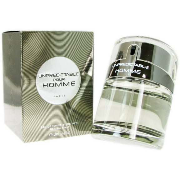 Glenn Perri Unpredictable Pour Homme Eau De Toilette Spray for Men 3.4 oz (Pack of 3)