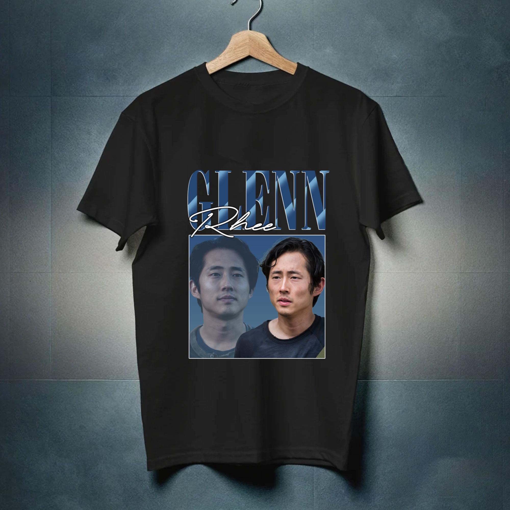 Enbok Rhee Glenn Rhee Vintage 90s Walking Dead Shirt - Walmart.com