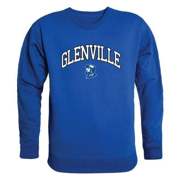 Glenville State University Pioneers Campus Crewneck Sweatshirt, Royal - Extra Large