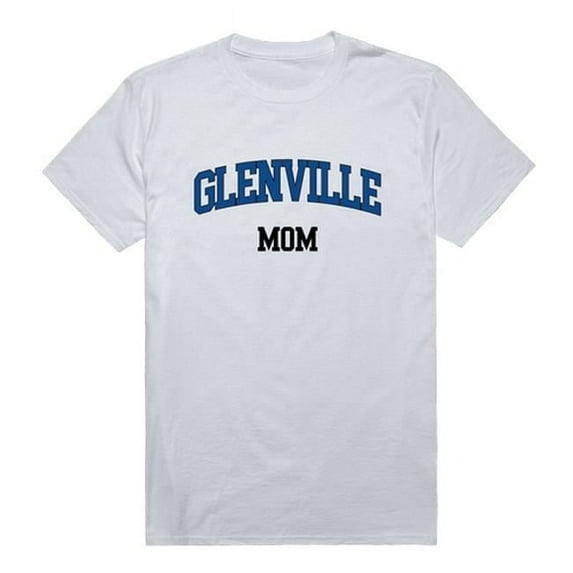 Glenville State University Pioneers College Mom Short Sleeve T-Shirt, White - Extra Large