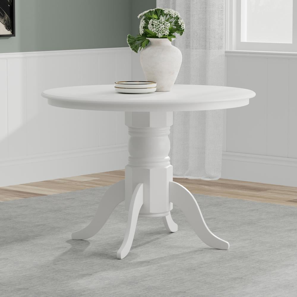 "Glenwillow Home 42"" Round Wooden Kitchen Pedestal Dining Table" - Walmart.com