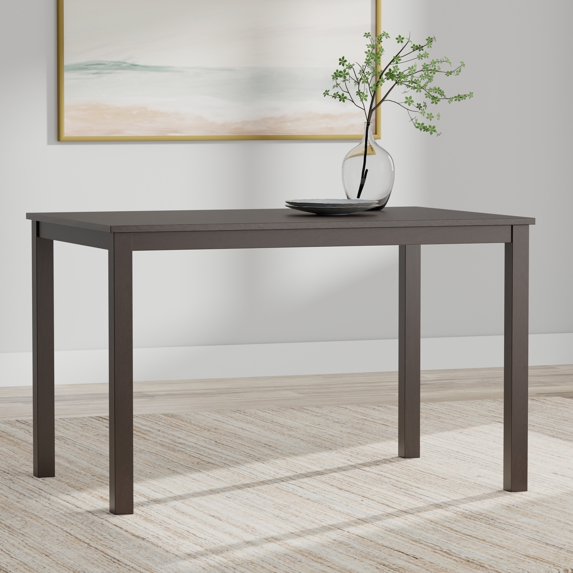 Glenwillow Home 48" Rectangular Wood Dining Table Dark Walnut