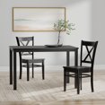 thumbnail image 1 of Glenwillow Home 48" Wood Table  Cross Back Chairs, 1 of 10