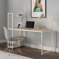 thumbnail image 1 of Glenwillow Home Ames Reversible Gaming Desk in White/White Oak, 1 of 10