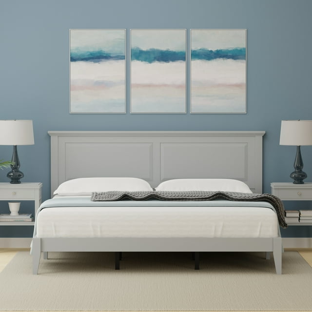 Glenwillow Home Cottage Style Wood Platform Bed