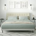 thumbnail image 1 of Glenwillow Home Kaya Upholstered Headboard King - Beige, 1 of 8