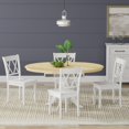 thumbnail image 1 of Glenwillow Home Oval Butterfly Leaf Table  Dbl X-Back Chairs, 1 of 10