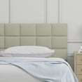thumbnail image 1 of Glenwillow Home Varia 20" Twin Upholstered Headboard - Beige, 1 of 8