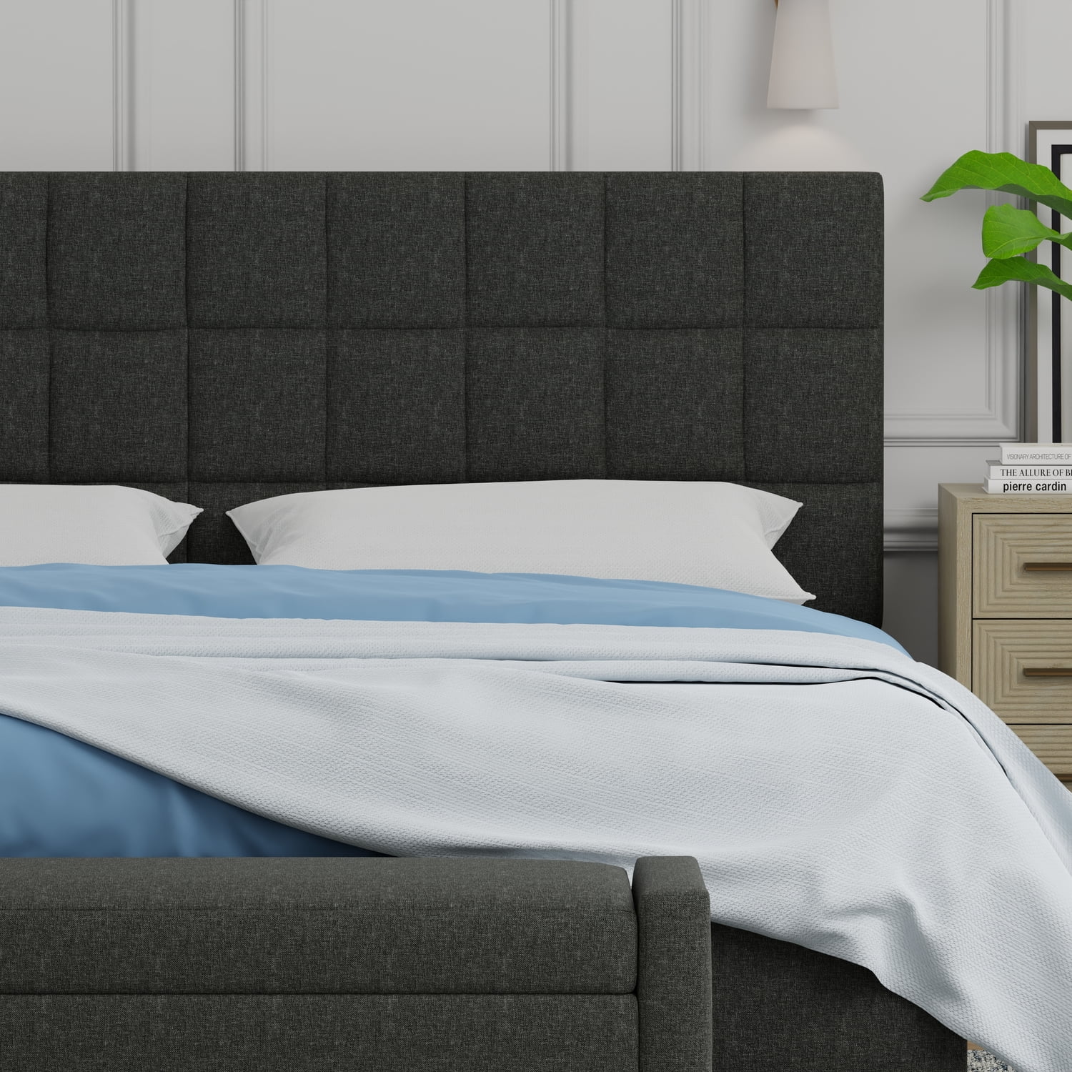 Glenwillow Home Varia 26" Upholstered Headboard