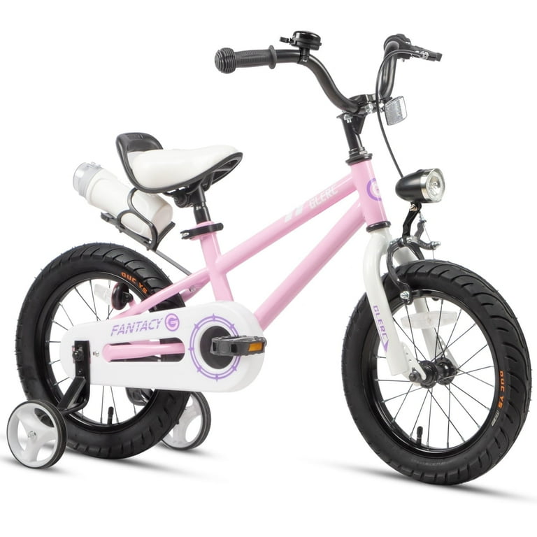 Glerc 14 inch Kids Bike for Child 3-5 Year old Boys Girls with