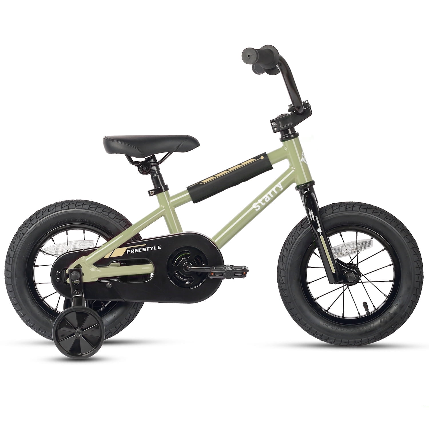 Glerc 18 Inch Little Kids Bike BMX Style Bicycle with