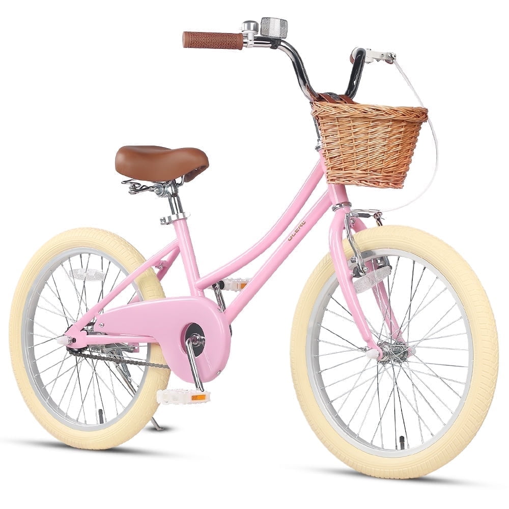 C-girl Glerc 20 Inch Kids Girls Bike for 7 8 9 10 11 12 13 Years Old